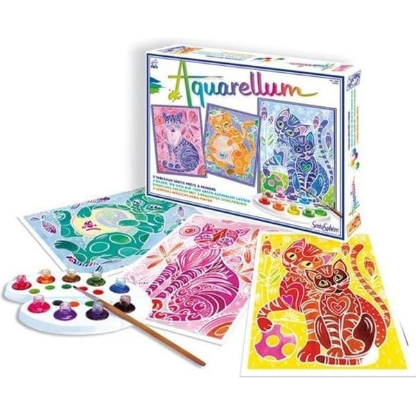 SENTOSFÄR Aquarellum Cats
