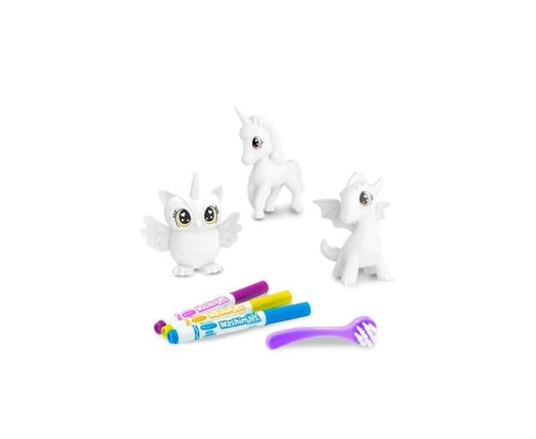 Färgläggningsspel - teckning - schablon Crayola - 74-7700