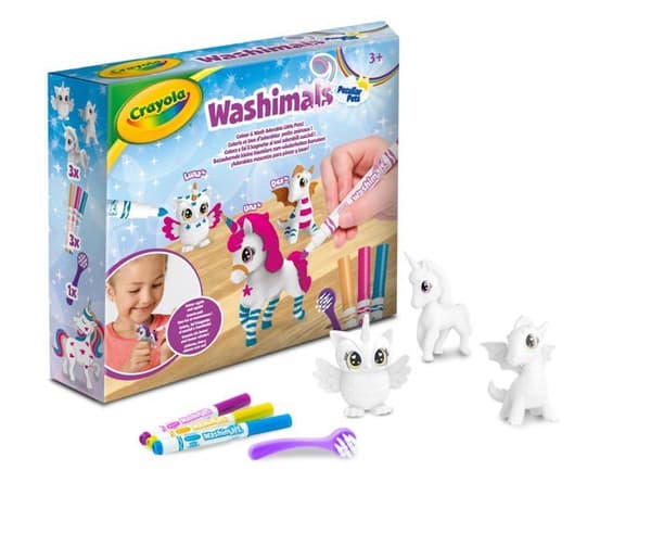 Färgläggningsspel - teckning - schablon Crayola - 74-7700