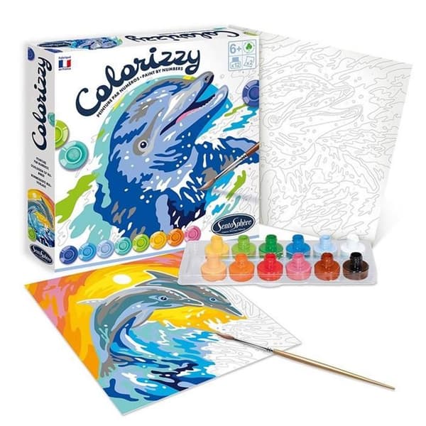 Färgning Colorizzy: Dykare