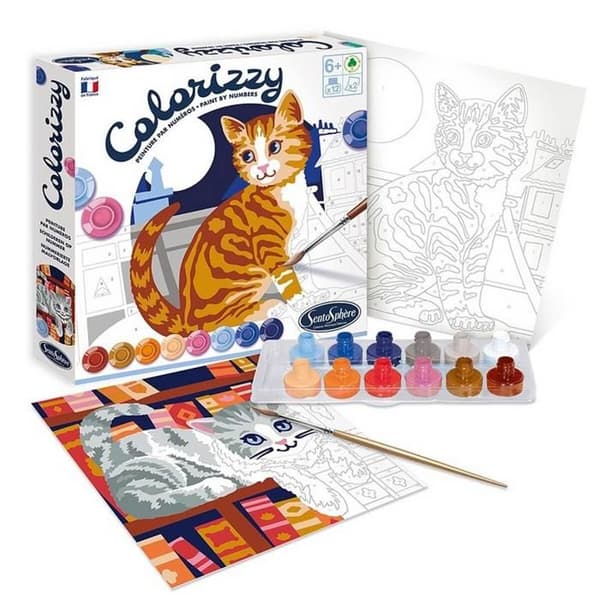 Målning Colorrizy: Katterna