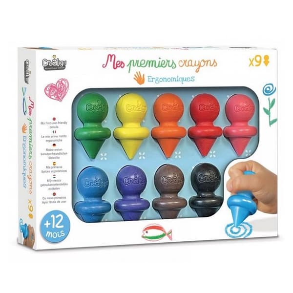 Mina första ergonomiska pennor x9