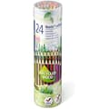 Miniatyrbild 1 av 2: Färgpennor - STAEDTLER - Noris Colour - 24 stycken - Innovativt biobaserat material - Sexkantiga