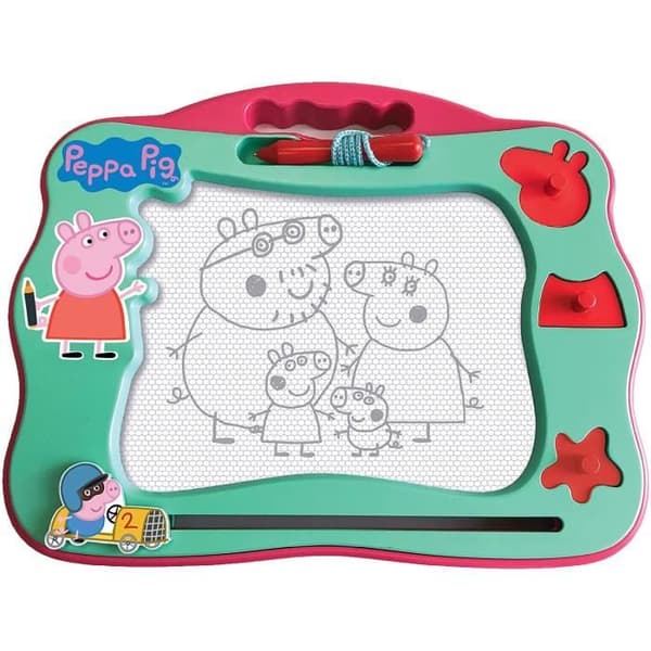 Ritplatta - Peppa Pig - 7218 - Magnetisk - Lätt - Med penna och stämplar