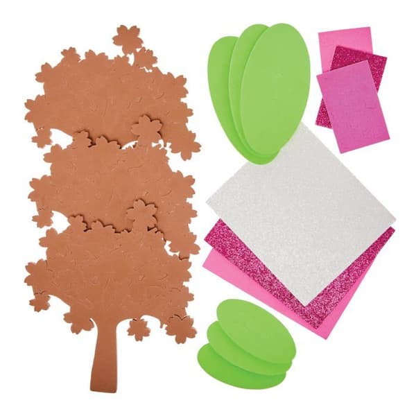 Baker ross - FX950 - Vårbloms trädsats - Set om 3, DIY-vårsatser för barn