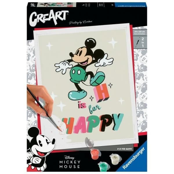 Disney Musse Pigg storformat målning av nummermålning - Ravensburger
