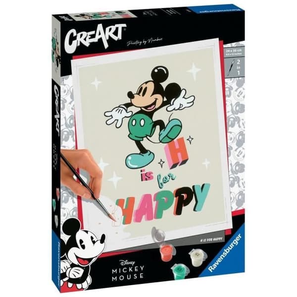 Disney Musse Pigg storformat målning av nummermålning - Ravensburger