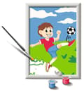 Miniatyrbild 3 av 4: Ravensburger Målarsats - 23761 - Målning efter nummer - Fotbollsäventyr - Barn från 7 år