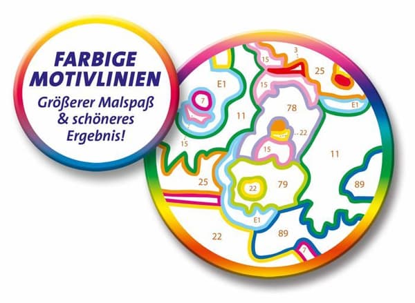 Ravensburger - 28985 - 4005555560 Paint by Numbers Game-Hallo, Little Polar Bear Children från 9 år,