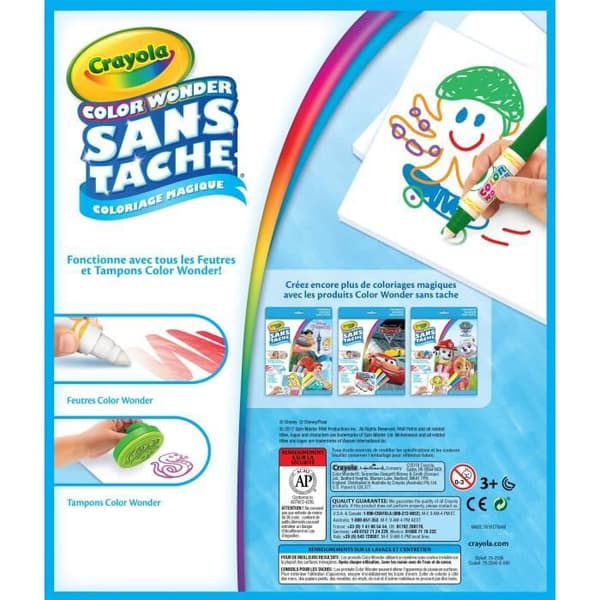 Color Wonder tom sida refill - Crayola - För magisk färgning