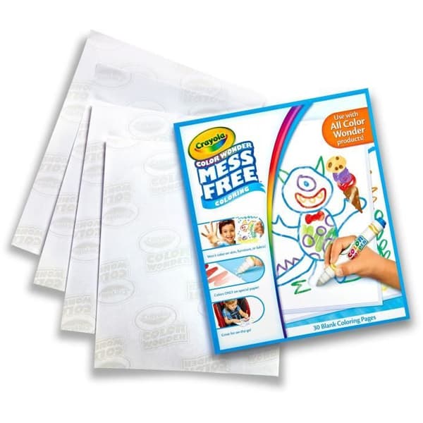 Color Wonder tom sida refill - Crayola - För magisk färgning