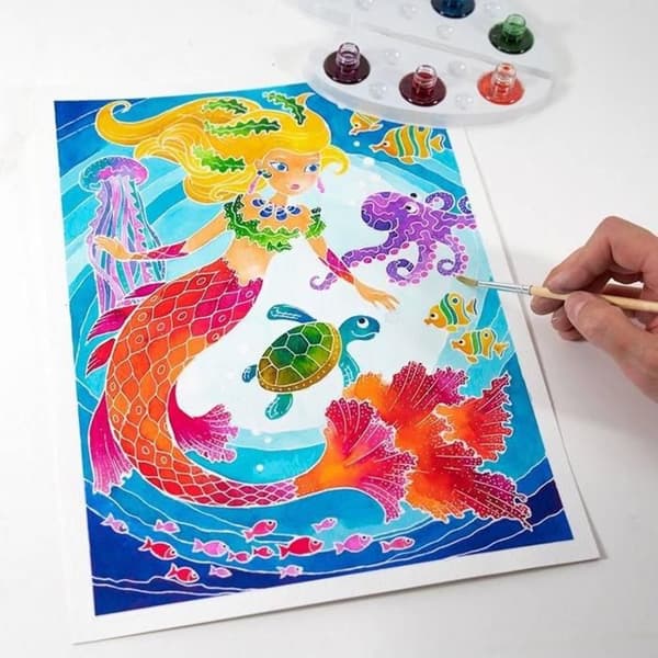 Sentosphere - Aquarellum fosforescerande sjöjungfrur - Blandat - 7 år - Innovativ kreativ fritid