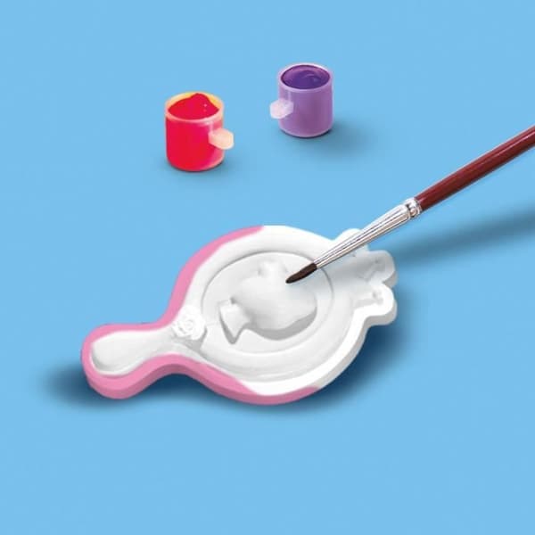 Moulage och målning - Lär dig måla princessor 3x - Kreativa hobbyer - SES CREATIVE - Skapa 3 målningar av princessor.