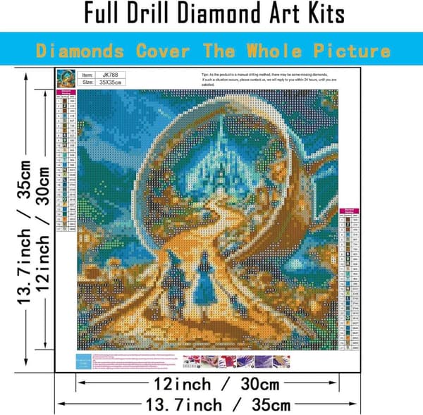 Bomclap Witch Slot Mosaiikki - Maaginen 5D-timanttitaide aikuisille 35x35 cm