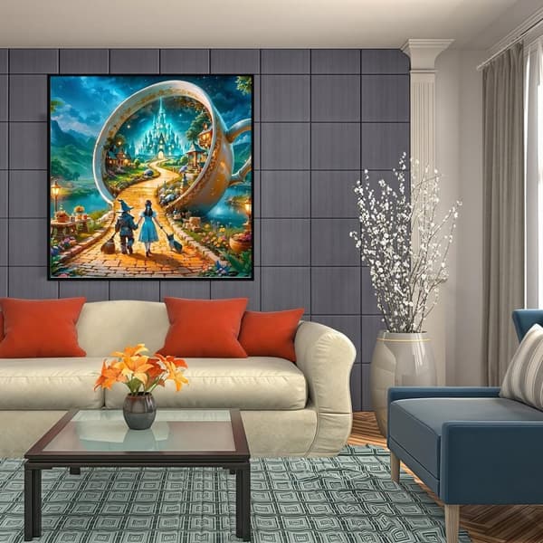 Bomclap Witch Slot Mosaiikki - Maaginen 5D-timanttitaide aikuisille 35x35 cm