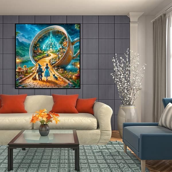 Bomclap Witch Slot Mosaiikki - Maaginen 5D-timanttitaide aikuisille 35x35 cm