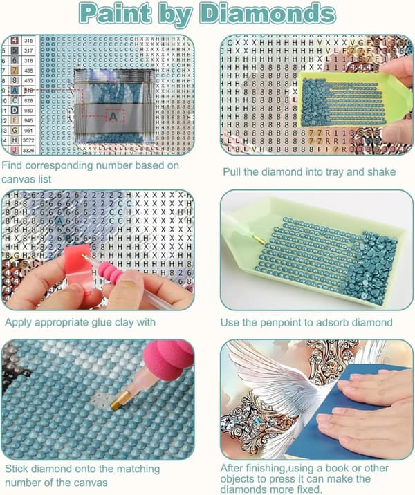 Solros Kattdiamantkonstkits för Vuxna, Diamantmålning Kits för Vuxna Beginners, DIY Full 5D Round Drill Gem Konstkits som Gave, Hemma Väggdekoration 1