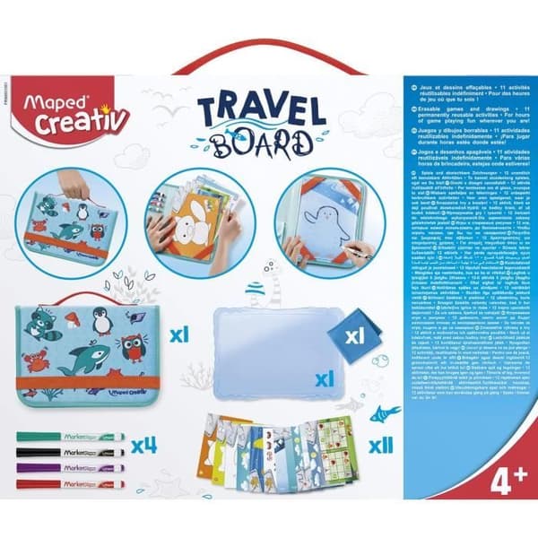 MAPED CREATIV - Travel Board - Nomad skiffer Raderbara ritningar