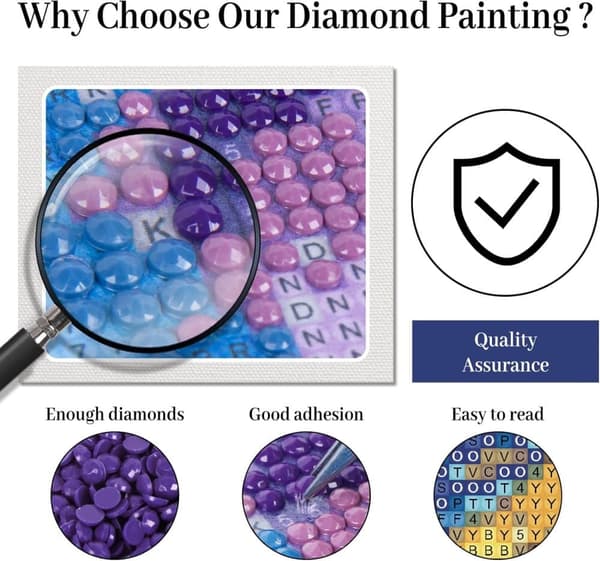 Bomclap Kolibrifågel Blomma Diamantmålning - 5D naturinspirerad mosaik, DIY 30x40 cm