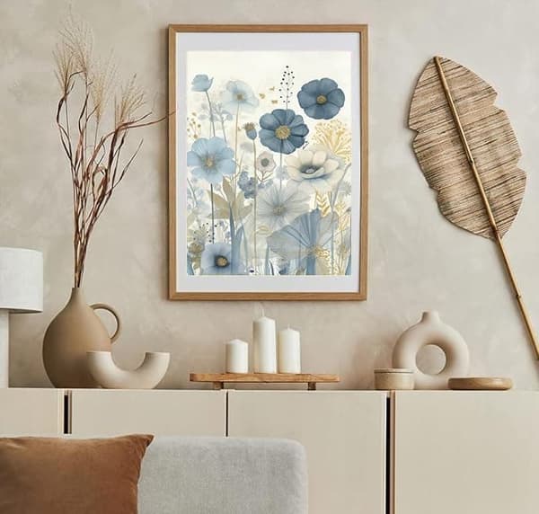 Bomclap Blomstermönster Diamantmålning - 5D botanisk konst för nybörjare, DIY 30x40 cm