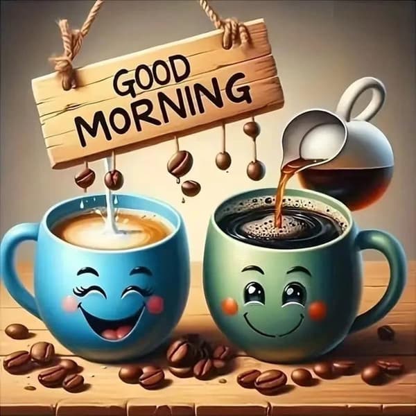 Bomclap Morgonkaffe Diamantkonst: 5D Full Drill DIY 35x35 cm - Avslappningspresent