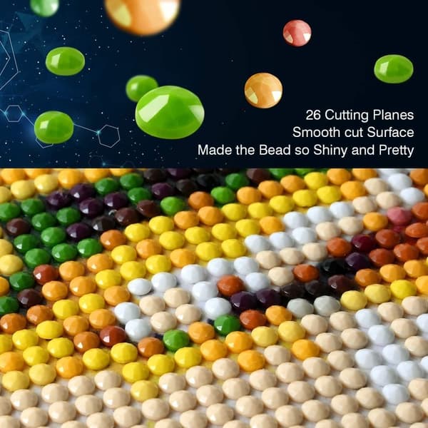 Bomclap Norrskensdesign 5D Diamond Art - Full Drill DIY, Unik Väggdekoration (30x40 cm)