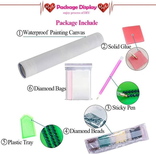 Bomclap Kattpyssel 5D Diamond Painting - Full Drill DIY Kit för Vuxna & Kattsamlare