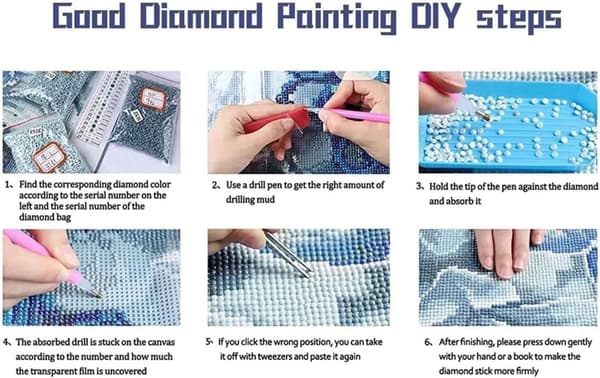 Bomclap Diamond Painting – Katter i Månskenskväll med Musik DIY 5D Diamantmålning för Vuxna & Nybörjare, 30x30cm