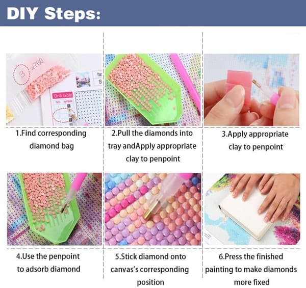 Bomclap timanttimaalaus – värikäs norsu kukkivassa maailmassa DIY 5D-timanttimaalaus aikuisille ja aloittelijoille, 30x30cm