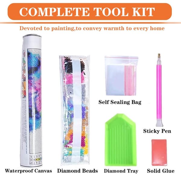 Bomclap Solrosor Diamantmålning för Vuxna – Fjärilar Diamond Art Kits för Beginners. Full Drill Rund Gemsmålning Hemdeko & Gåva (14x14 tum).