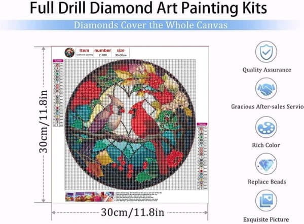 Bomclap Solrosor I Glasflaska 5D Diamantmålning - Full Drill DIY Smycken Pärla Art 35x35cm