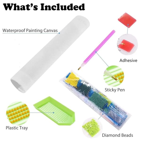 Bomclap Diamond Painting – Farm Fresh Flowers: En Färgrik Blommensamling med Fjärilar DIY 5D Diamantmålning för Vuxna & Nybörjare, 30x30cm
