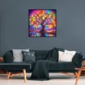 Miniatyrbild 3 av 9: Bomclap 5D Färgsprakande Livets Träd Diamantkit Vuxna – Beginners Diamantmålning! Full Round Drill – Hemmawall Decor Present