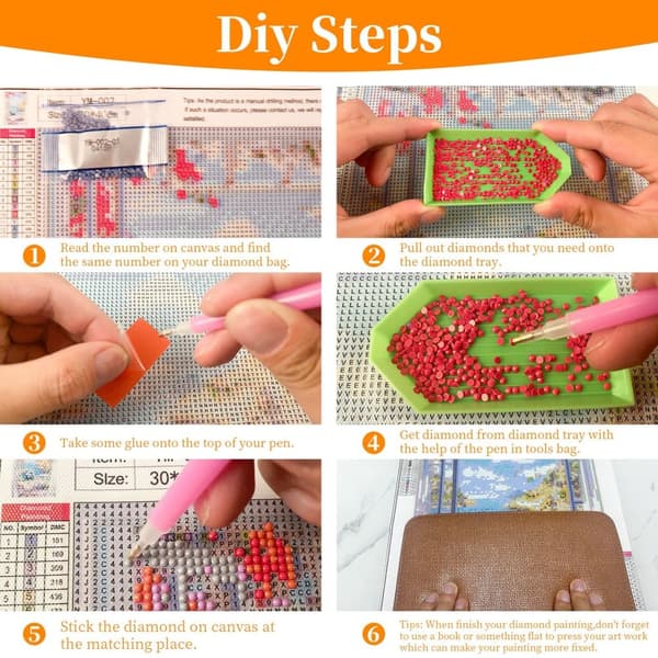 Bomclap 5D Kärlekshjärta Strand Diamantkit Vuxna Beginners – DIY Full Drill med Round Diamond Dots! Hemmawall Decor 30x40cm
