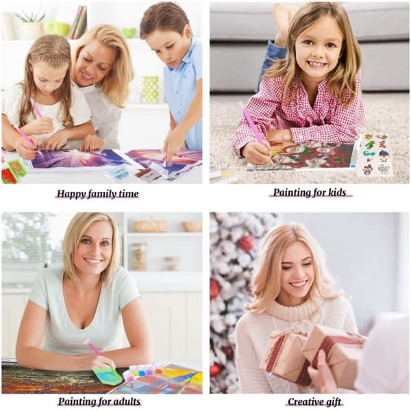 Bomclap Cat Diamond Kit Adults – 5D-nukkuva kissa Resingeminesillä! DIY Knitting Power – Hemmawall Sisustus & Lahja 30x40cm