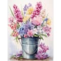 Miniatyrbillede 1 af 7: Bomclap farverige blomster i taske 5D Diamond Kit Voksne Begyndere – DIY Full Drill Diamond Dots! Kristallcraft – Hemmawall Indretningsgave 30x40cm