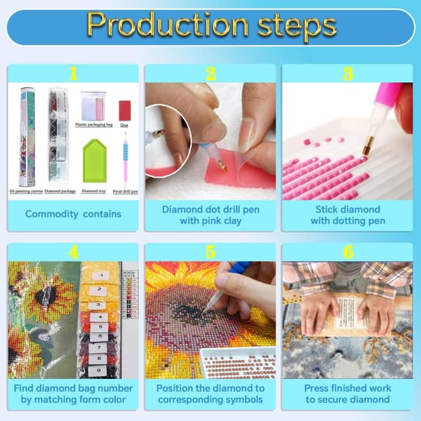 Bomclap Diamond Painting – Magisk møde mellem sort kat og glødende sommerfugl DIY 5D diamantmaleri for voksne og begyndere, 30x30cm