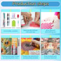 Miniatyrbillede 7 af 7: Bomclap Diamond Painting – Spændende Häg Shark Toiletpapirholder DIY 5D Diamantmaleri for voksne og begyndere, 30x30cm