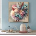 Miniatyrbild 4 av 7: Bomclap Diamond Painting – Färgsprakande Koko i Unik Fjäderstil DIY 5D Diamantmålning för Vuxna & Nybörjare, 30x30cm