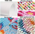 Miniatyrbillede 6 af 7: Bomclap Dream Catcher 5D Diamond Art - Rund Perlemaleri 35x35 cm DIY Vægdekoration