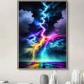 Miniatyrbillede 3 af 8: Bomclap Lightning Design Diamond Puzzle - Farverig 5D krystal kunst 30x40cm DIY sæt
