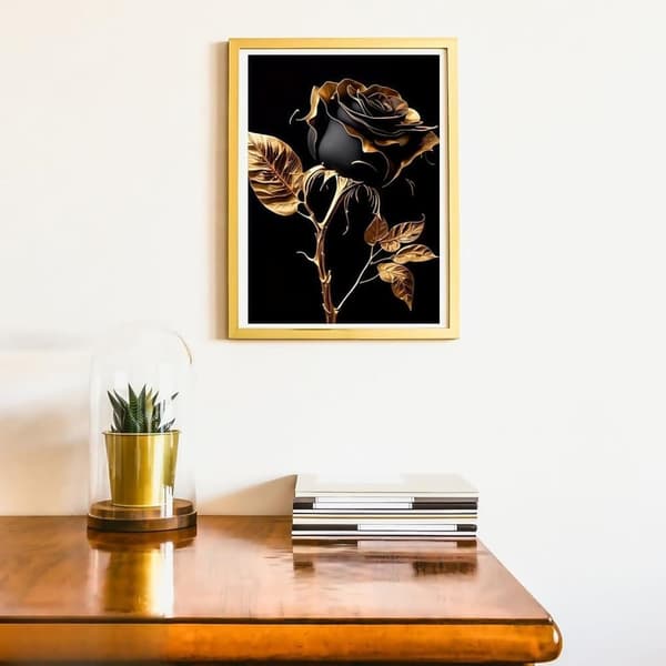 Bomclap blomstermønster diamantmaleri - fuld boremaskine DIY sæt 30x40 cm vægdekoration