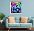 Miniatyrbillede 2 af 8: Bomclap Skull Tem Diamond Maleri - Edgy 5D Krystal Art 35x35 cm DIY