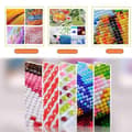 Miniatyrbillede 7 af 7: Bomclap Periwinkle Colony Diamond Puzzle - Kystinspireret Fuld Drill Art 30x40 cm