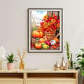 Pikkukuva 2 / 7: Bomclap Fall Flowers 5D Diamond Kit Aikuiset Aloittelijat – Tyhjennys – DIY Gem Art Full Drill Diamond Dots! Kristallcraft – Hemmawallin sisustuslahja