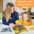 Miniatyrbild 4 av 6: Bomclap Diamond Painting – Färgsprakande Kolibrikung över Solros DIY 5D Diamantmålning för Vuxna & Nybörjare, 30x40cm