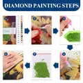 Pikkukuva 6 / 6: Bomclap Timanttimaalaus – Maaginen hohtava puu veden äärellä DIY 5D-timanttimaalaus aikuisille ja aloittelijoille, 30x40cm