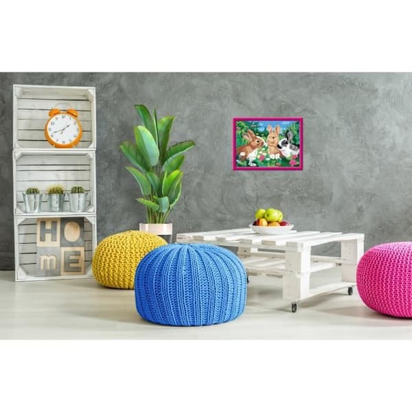 CreArt Kids 31x21cm Kaniner på engen, Mal efter tal-sæt, Alder 9+, 25847, Ravensburger