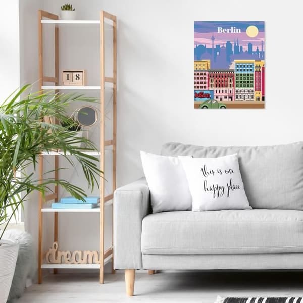 CreArt 24x30 cm Berlin, Voksen, Mal efter tal, 25521, Ravensburger