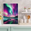 Miniatyrbillede 3 af 7: Bomclap Aurora Diamond Art Kit Voksne – Borealis Full Drill Diamond Dots! Rundt 5D diamantmaleri, ædelstenskunst – DIY håndværk